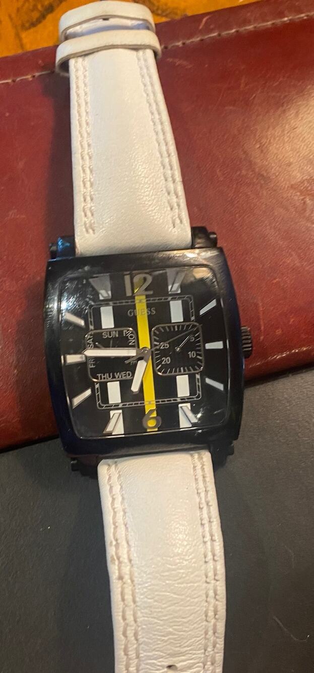 Unisex 40mm Guess Steel Multifunction Watch, I11542G1